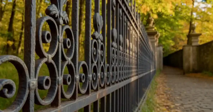 metal fence metal fence